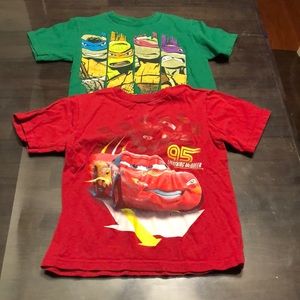 2 size 4 printed T’s